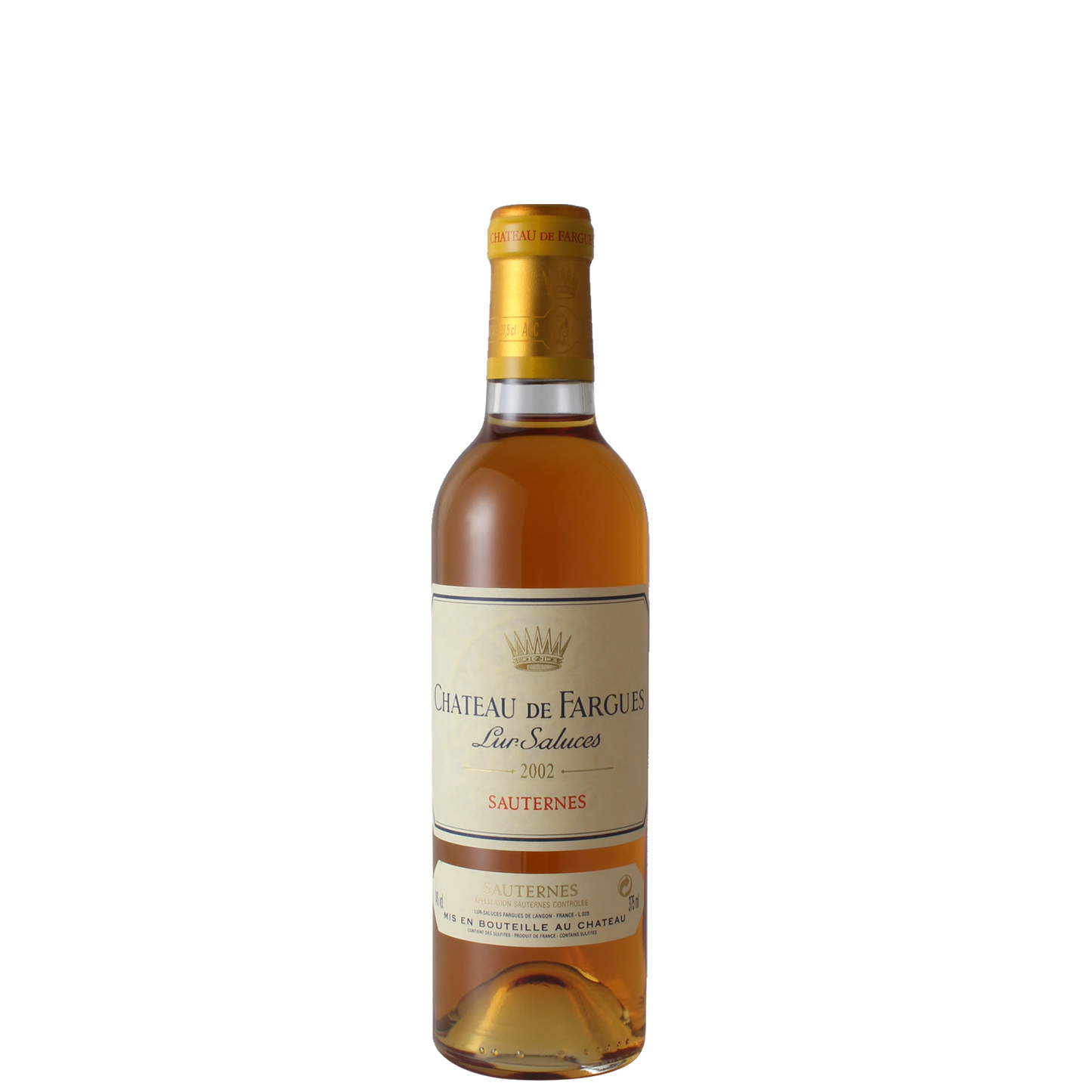 Chateau De Fargues 2002 375ml