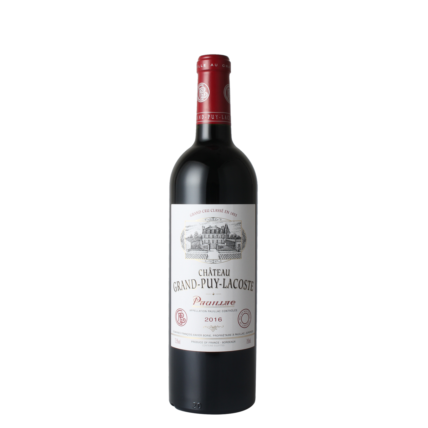 拉古斯城堡 Chateau Grand Puy Lacoste 2016