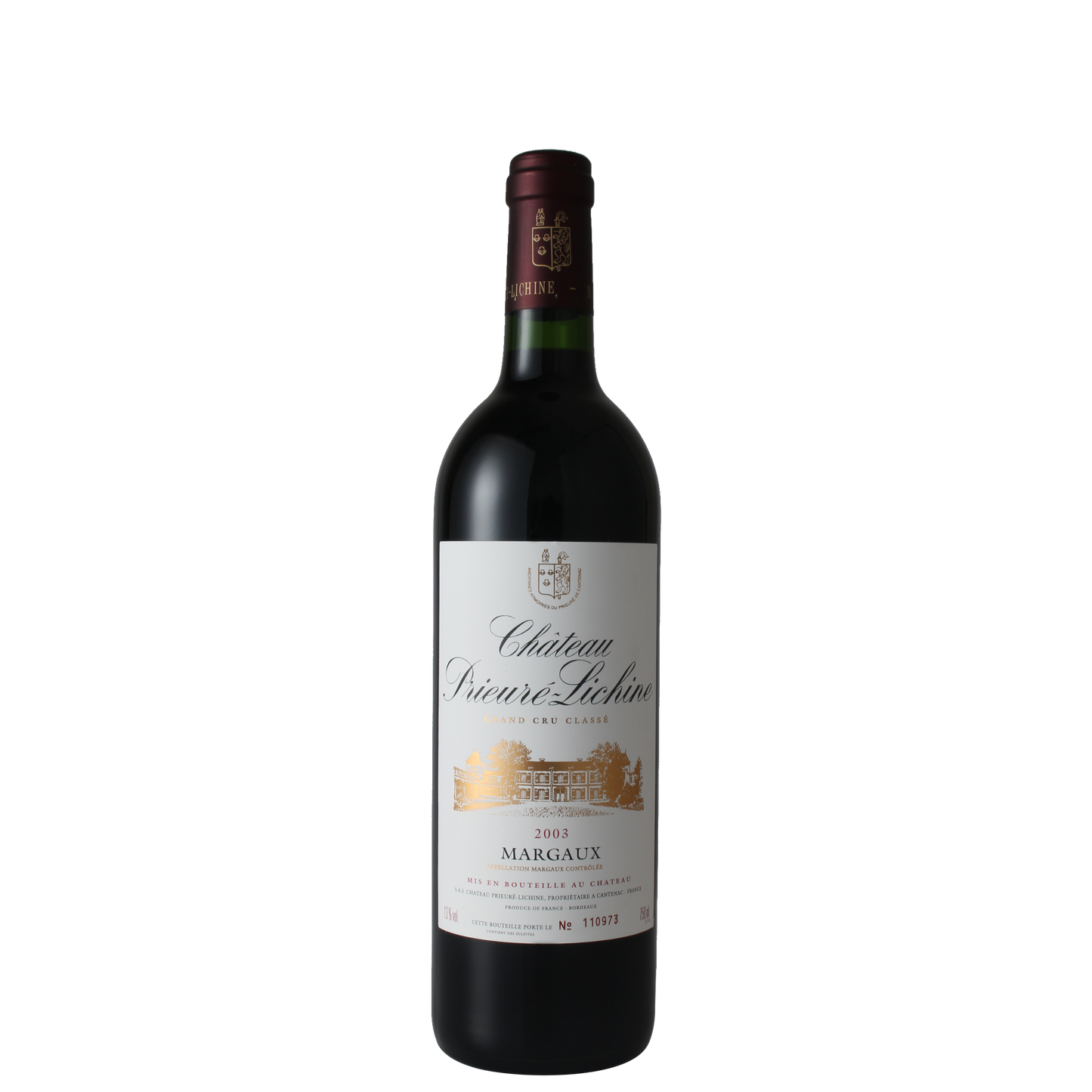 荔仙城堡 Chateau Prieure Lichine 2003