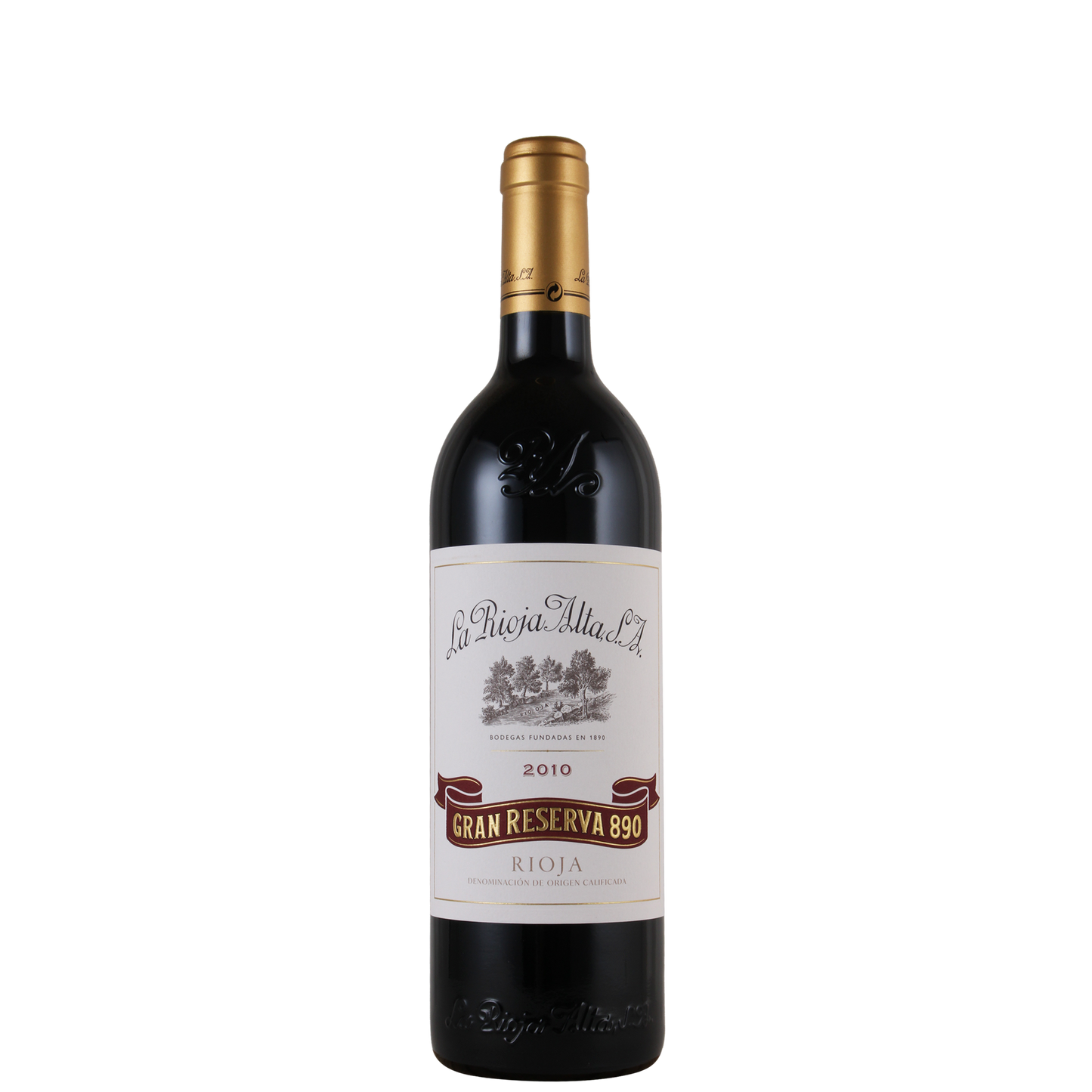 橡樹河畔特級珍藏890紅酒 La Rioja Alta Gran Reserva 890 2010