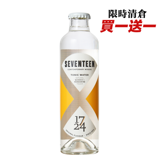 Seventeen 1724 Tonic Water Glass Bottle(200ml)