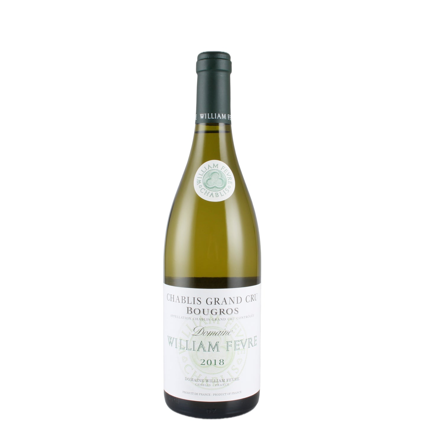 威廉費爾特級莊園白酒 Chablis Bougros, Domaine William Fevre 2018 Grand Cru