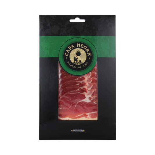 Sliced Iberico fattening-fed ham Bone-in  50% Iberico Breed 80g