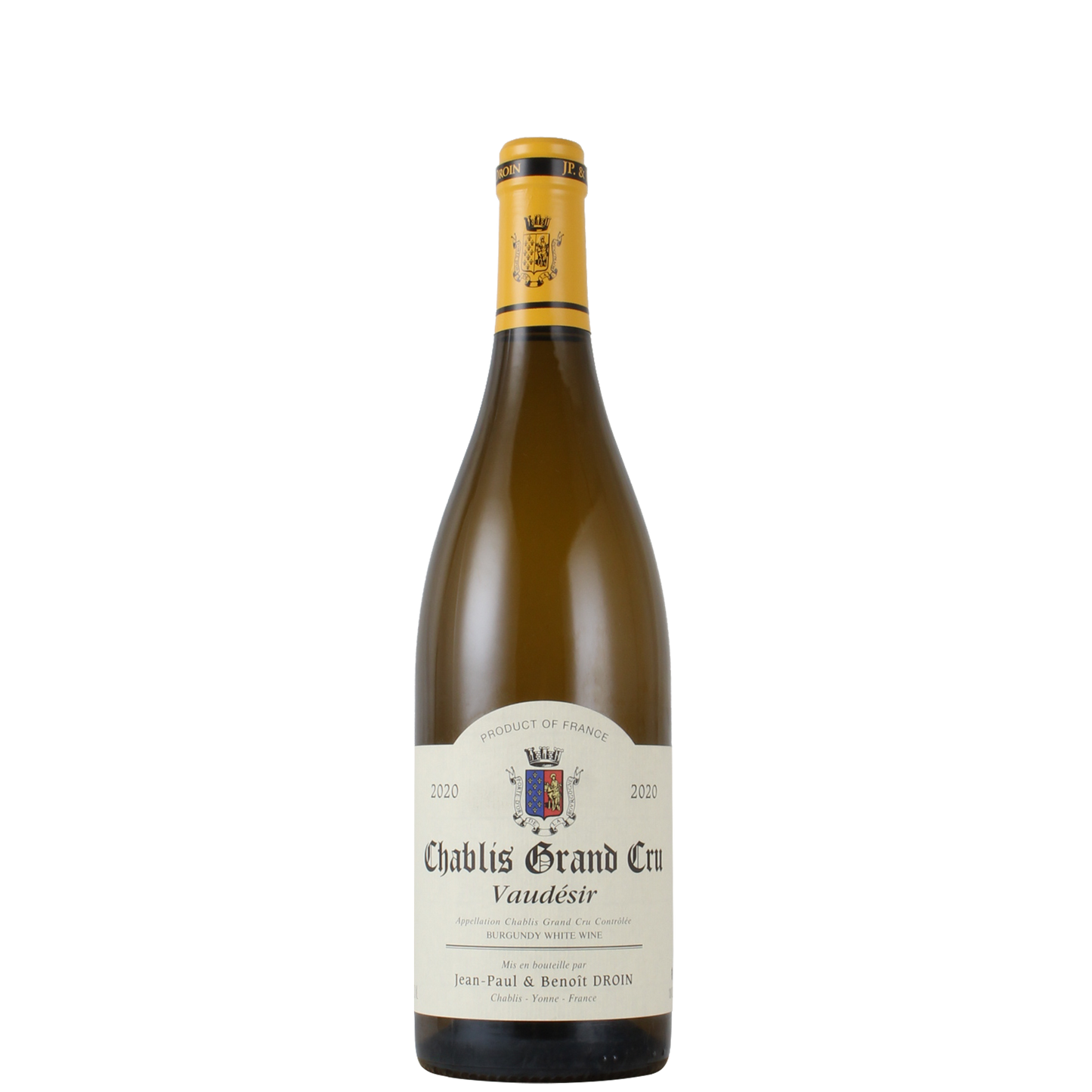 Chablis Vaudesir, Jean Paul & Benoît Droin 2020 Grand Cru