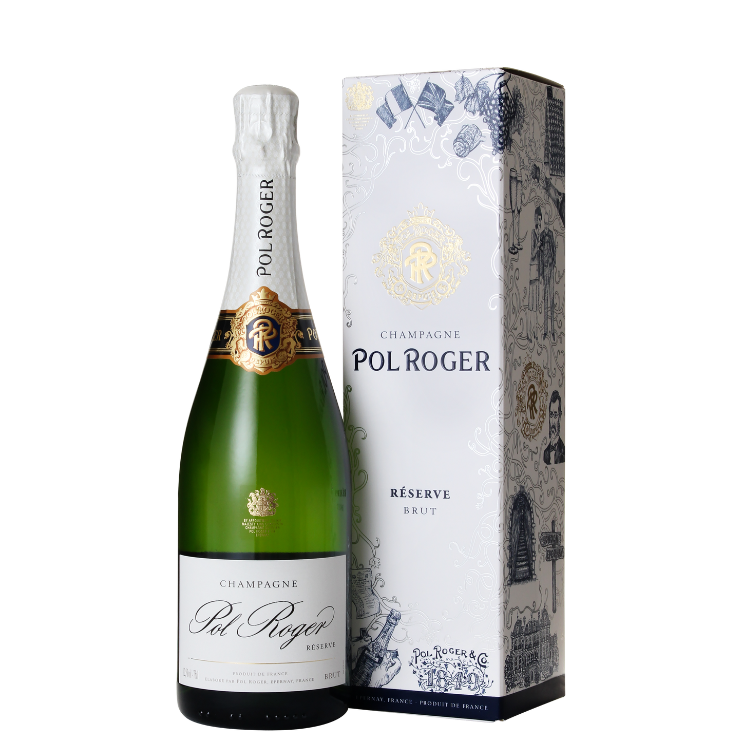 Pol Roger Brut Reserve NV(Gift Box)