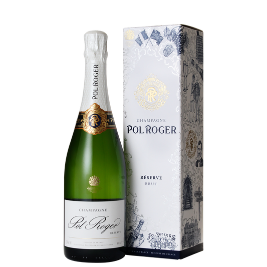寶祿爵丘吉爾精選香檳(禮盒裝) Pol Roger Brut Reserve NV(Gift Box)