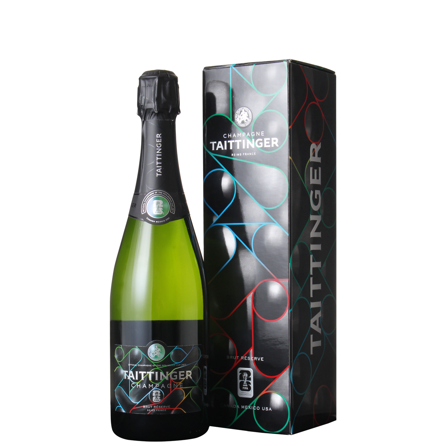 泰廷爵世界盃限量版香檳(禮盒裝) Taittinger Brut Rva Limited Edition 2026 FIFA World Cup(Gift Box)